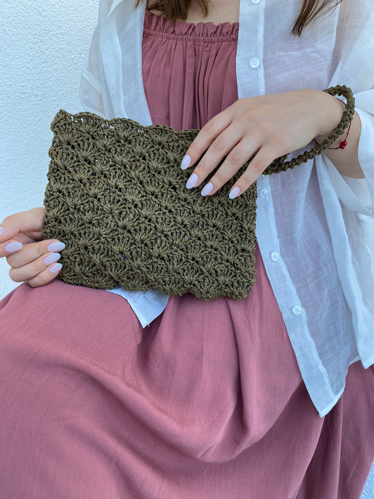 Yıldız Desenli clutch